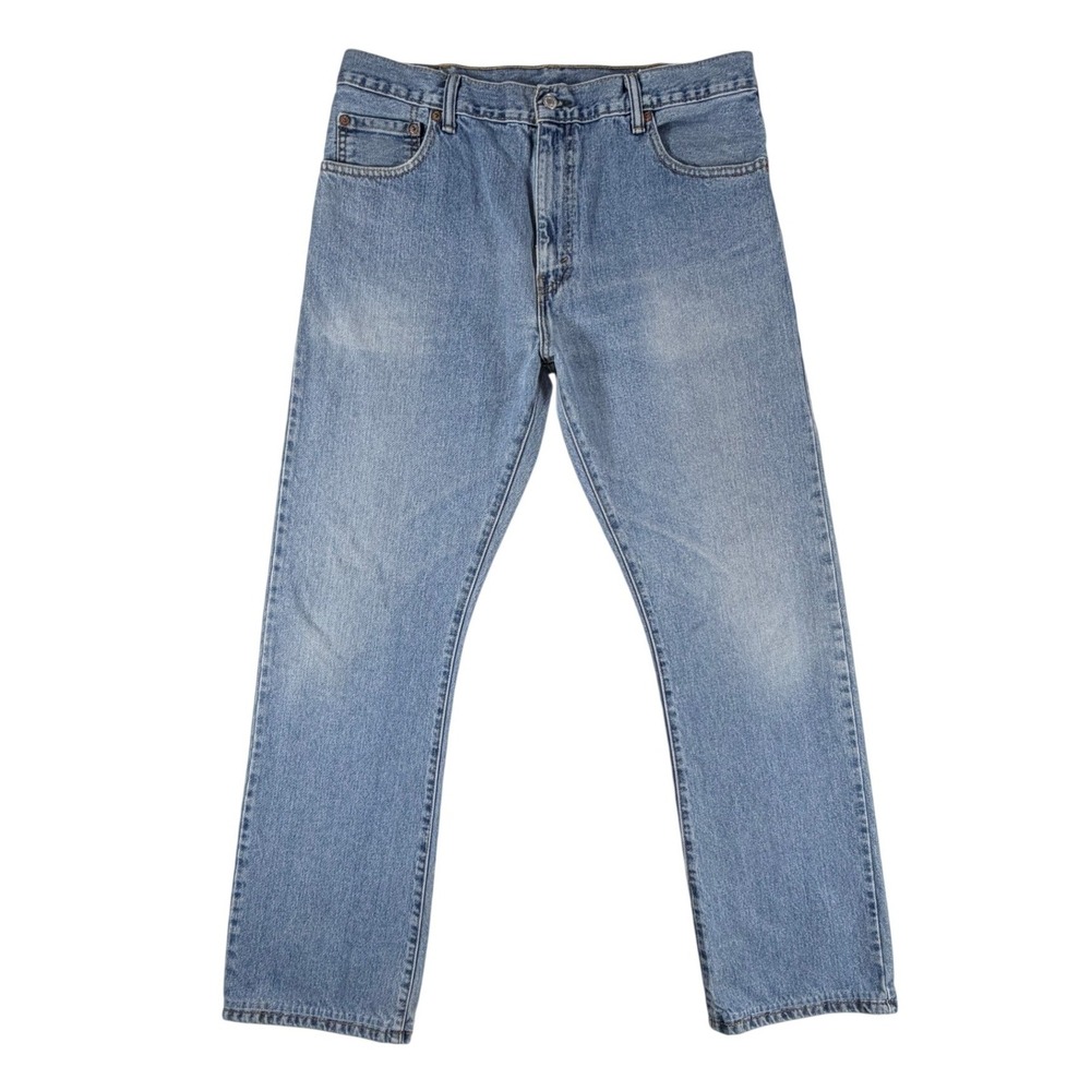 Levis 517 Mens Bootcut Jeans Medium Wash Blue Denim 36x34 Western Y2K Retro